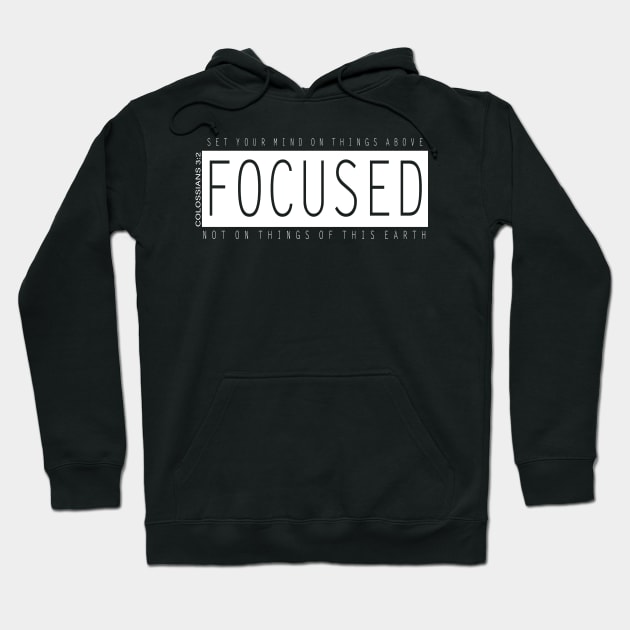 [P&P] Focused Hoodie by Proverbs and Prophets